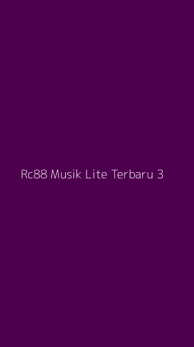 Tampilan Antarmuka Aplikasi Rc88 Musik Lite Terbaru - 3