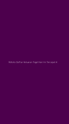 Tampilan Antarmuka Aplikasi Rdtoto Daftar Keluaran Togel Hari Ini Tercepat - 4
