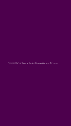 Tampilan Antarmuka Aplikasi Rectoto Daftar Bandar Online Dengan Winrate Tertinggi - 1
