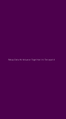 Tampilan Antarmuka Aplikasi Rekap Data Hk Keluaran Togel Hari Ini Tercepat - 4