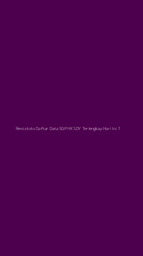 Tampilan Antarmuka Aplikasi Remixtoto Daftar Data Sgp Hk Sdy Terlengkap Hari Ini - 1