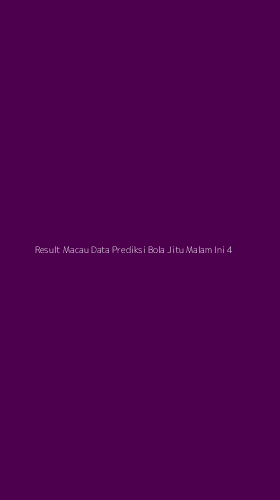 Tampilan Antarmuka Aplikasi Result Macau Data Prediksi Bola Jitu Malam Ini - 4