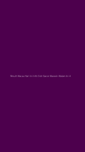 Tampilan Antarmuka Aplikasi Result Macau Hari Ini Info Slot Gacor Maxwin Malam Ini - 4