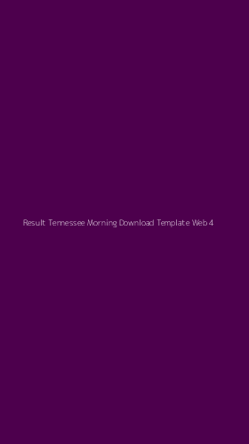 Tampilan Antarmuka Aplikasi Result Tennessee Morning Download Template Web - 4