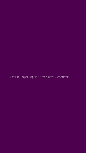 Tampilan Antarmuka Aplikasi Result Togel Japan Editor Foto Aesthetic - 1