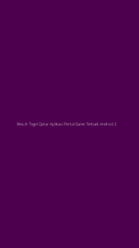 Tampilan Antarmuka Aplikasi Result Togel Qatar Aplikasi Portal Game Terbaik Android - 2