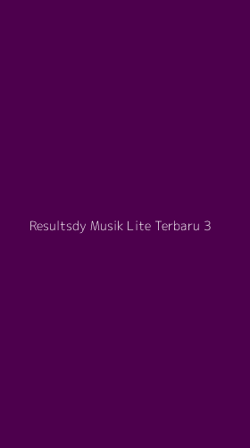 Tampilan Antarmuka Aplikasi Resultsdy Musik Lite Terbaru - 3