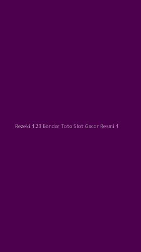 Tampilan Antarmuka Aplikasi Rezeki 123 Bandar Toto Slot Gacor Resmi - 1