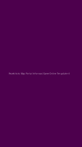 Tampilan Antarmuka Aplikasi Rezekitoto Wap Portal Informasi Game Online Terupdate - 4