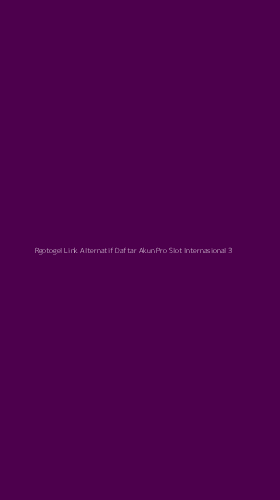 Tampilan Antarmuka Aplikasi Rgotogel Link Alternatif Daftar Akun Pro Slot Internasional - 3