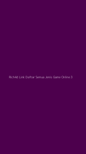 Tampilan Antarmuka Aplikasi Rich4d Link Daftar Semua Jenis Game Online - 3