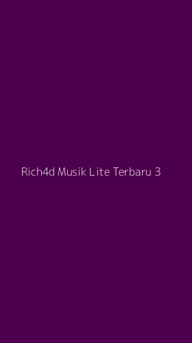 Tampilan Antarmuka Aplikasi Rich4d Musik Lite Terbaru - 3