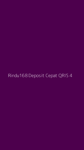 Tampilan Antarmuka Aplikasi Rindu168 Deposit Cepat Qris - 4