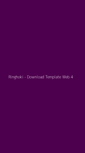 Tampilan Antarmuka Aplikasi Ringhoki - Download Template Web - 4
