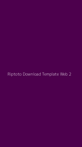 Tampilan Antarmuka Aplikasi Riptoto Download Template Web - 2