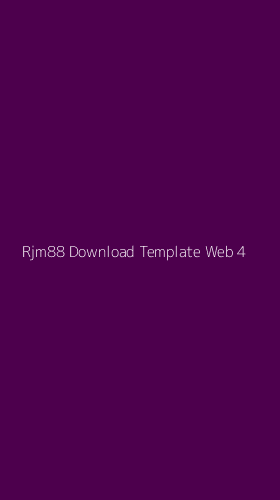 Tampilan Antarmuka Aplikasi Rjm88 Download Template Web - 4
