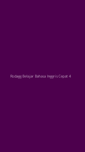 Tampilan Antarmuka Aplikasi Rodagg Belajar Bahasa Inggris Cepat - 4