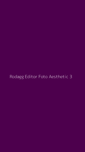 Tampilan Antarmuka Aplikasi Rodagg Editor Foto Aesthetic - 3