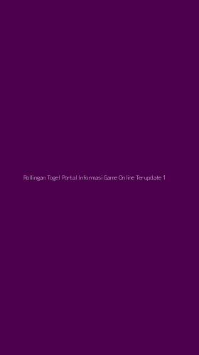 Tampilan Antarmuka Aplikasi Rollingan Togel Portal Informasi Game Online Terupdate - 1