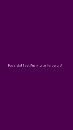 Tampilan Antarmuka Aplikasi Royalslot188 Musik Lite Terbaru - 3