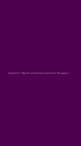 Tampilan Antarmuka Aplikasi Royaltoto11 Wap Portal Informasi Game Online Terupdate - 3