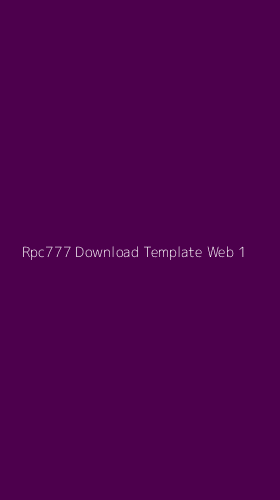 Tampilan Antarmuka Aplikasi Rpc777 Download Template Web - 1