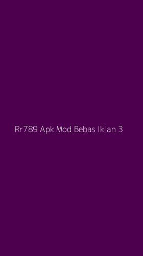Tampilan Antarmuka Aplikasi Rr789 Apk Mod Bebas Iklan - 3