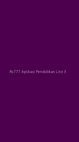 Tampilan Antarmuka Aplikasi Rs777 Aplikasi Pendidikan Lite - 3