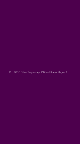 Tampilan Antarmuka Aplikasi Rtp 8000 Situs Terpercaya Pilihan Utama Player - 4