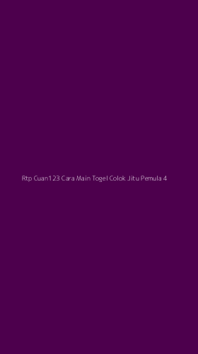 Tampilan Antarmuka Aplikasi Rtp Cuan123 Cara Main Togel Colok Jitu Pemula - 4