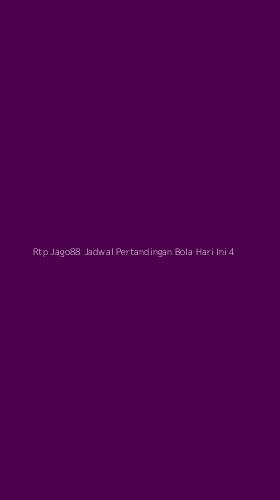Tampilan Antarmuka Aplikasi Rtp Jago88 Jadwal Pertandingan Bola Hari Ini - 4