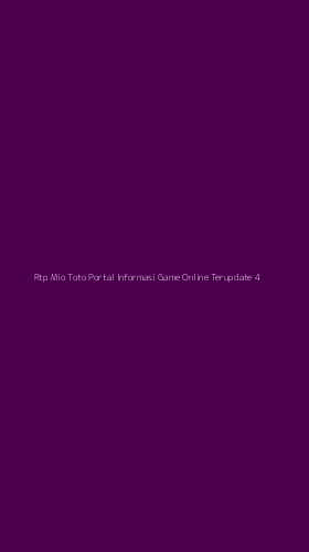 Tampilan Antarmuka Aplikasi Rtp Mio Toto Portal Informasi Game Online Terupdate - 4