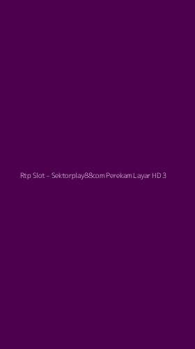Tampilan Antarmuka Aplikasi Rtp Slot - 3