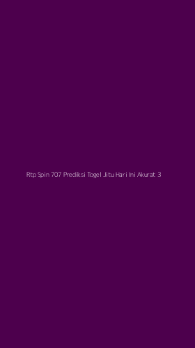 Tampilan Antarmuka Aplikasi Rtp Spin 707 Prediksi Togel Jitu Hari Ini Akurat - 3