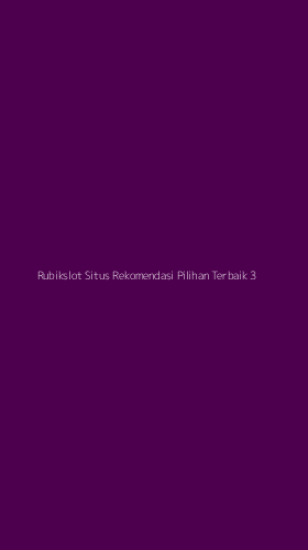 Tampilan Antarmuka Aplikasi Rubikslot Situs Rekomendasi Pilihan Terbaik - 3