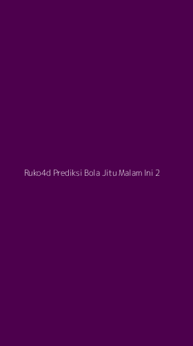 Tampilan Antarmuka Aplikasi Ruko4d Prediksi Bola Jitu Malam Ini - 2