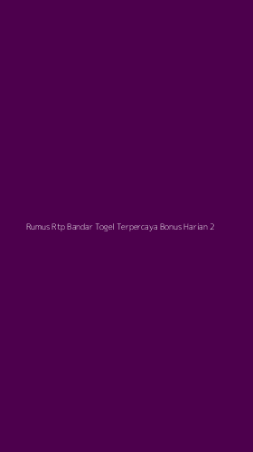 Tampilan Antarmuka Aplikasi Rumus Rtp Bandar Togel Terpercaya Bonus Harian - 2