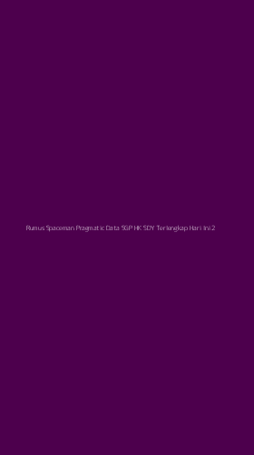 Tampilan Antarmuka Aplikasi Rumus Spaceman Pragmatic Data Sgp Hk Sdy Terlengkap Hari Ini - 2