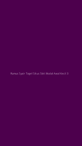Tampilan Antarmuka Aplikasi Rumus Syair Togel Situs Slot Modal Awal Kecil - 3