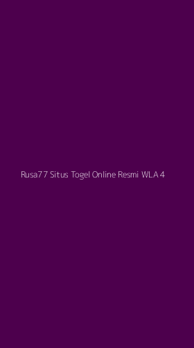 Tampilan Antarmuka Aplikasi Rusa77 Situs Togel Online Resmi Wla - 4