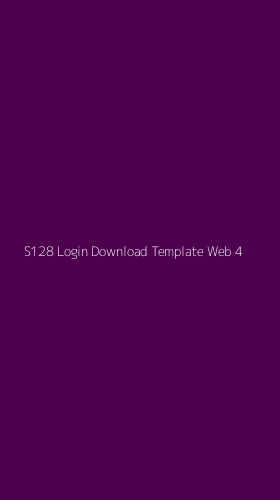 Tampilan Antarmuka Aplikasi S128 Login Download Template Web - 4