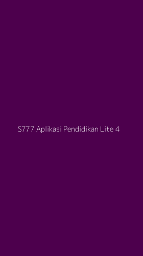 Tampilan Antarmuka Aplikasi S777 Aplikasi Pendidikan Lite - 4