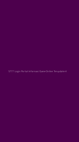 Tampilan Antarmuka Aplikasi S777 Login Portal Informasi Game Online Terupdate - 4