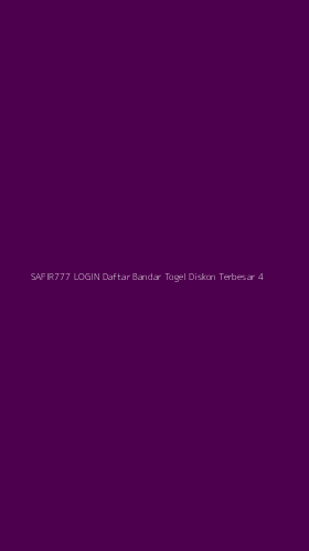 Tampilan Antarmuka Aplikasi Safir777 Login Daftar Bandar Togel Diskon Terbesar - 4