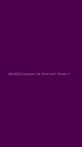 Tampilan Antarmuka Aplikasi Sagaqq Kumpulan Link Alternatif Terbaru - 1