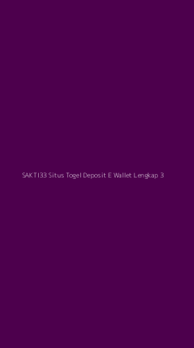 Tampilan Antarmuka Aplikasi Sakti33 Situs Togel Deposit E Wallet Lengkap - 3