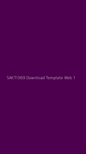 Tampilan Antarmuka Aplikasi Sakti369 Download Template Web - 1