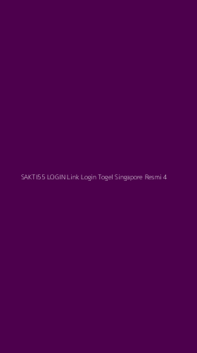 Tampilan Antarmuka Aplikasi Sakti55 Login Link Login Togel Singapore Resmi - 4