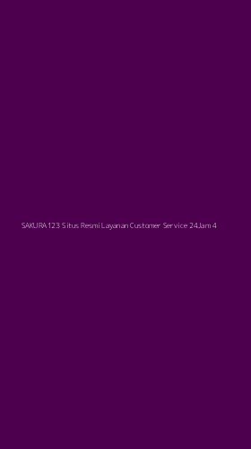 Tampilan Antarmuka Aplikasi Sakura123 Situs Resmi Layanan Customer Service 24jam - 4