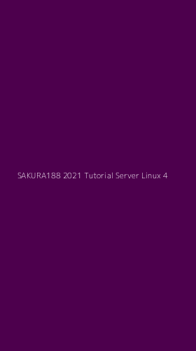 Tampilan Antarmuka Aplikasi Sakura188 2021 Tutorial Server Linux - 4